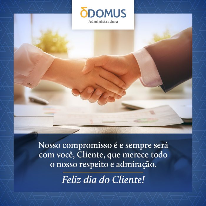 Feliz dia do Cliente!