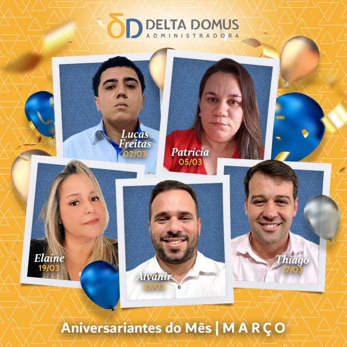 Aniversariantes de Março