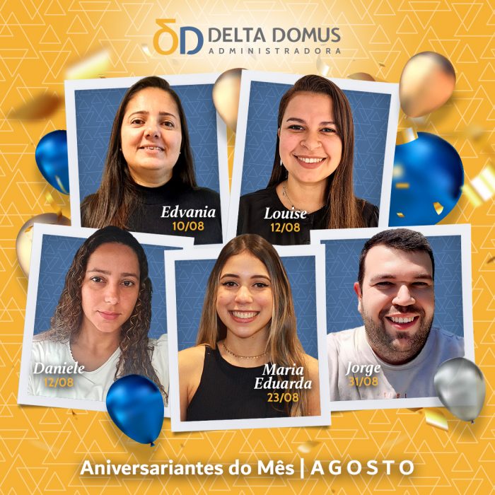 Aniversariante de Agosto