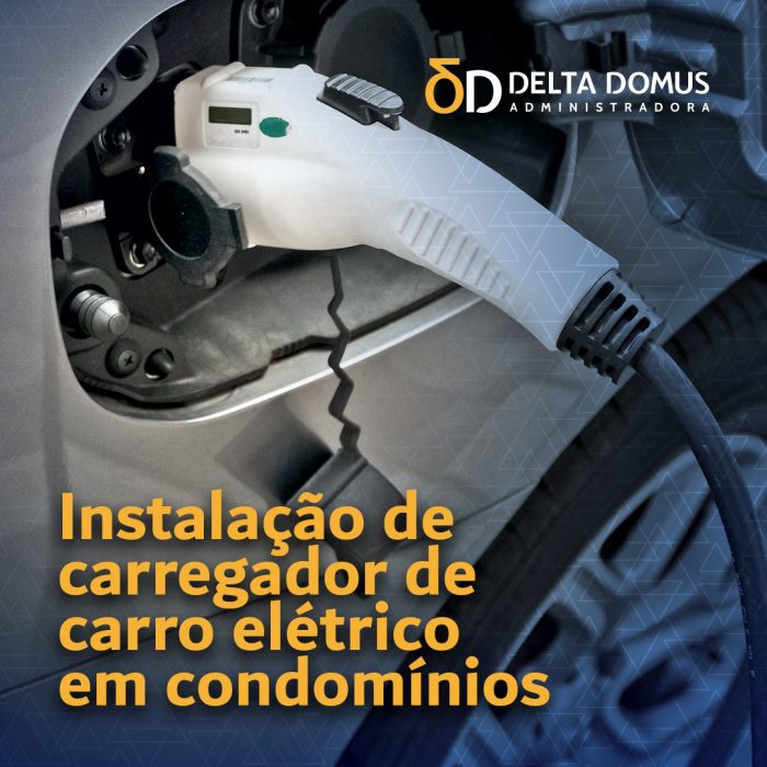 Instalação de carregador de carro elétrico em condomínios