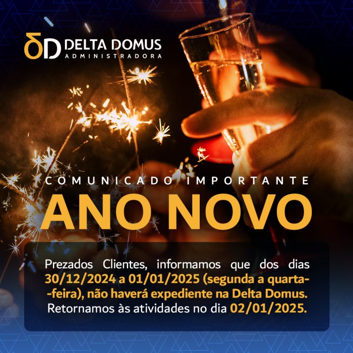 Comunicado Importante – Ano Novo