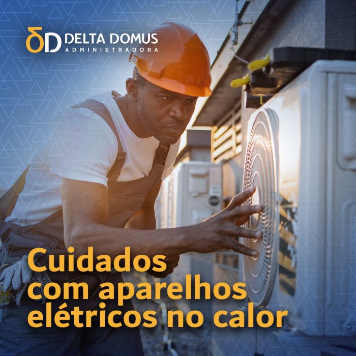 Cuidados com aparelhos elétricos no calor