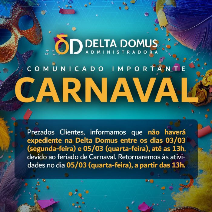 Comunicado Importante – Carnaval